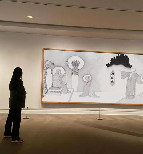 傳承中國文化，弘揚藝術經典——劉名哲白描點墨作品在紐約大都會博物館展出紀實